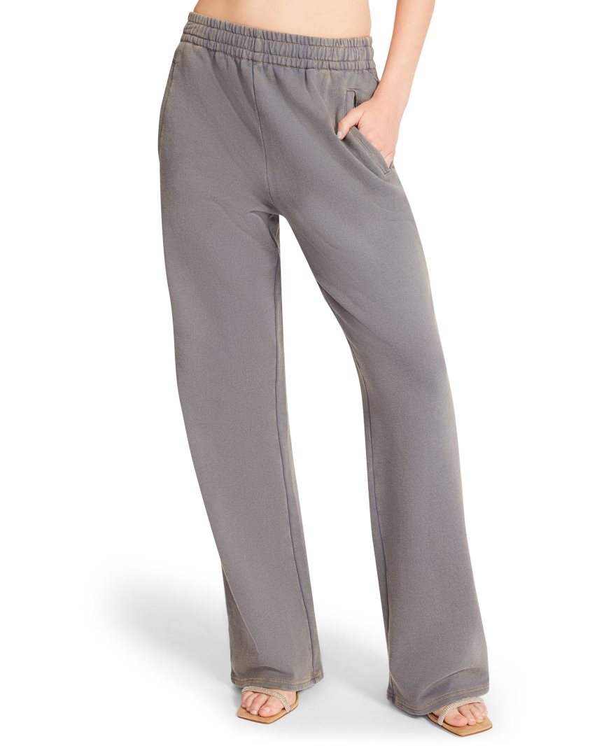 Pantalones Steve Madden Brooks Mujer Gris | ES IJ2690